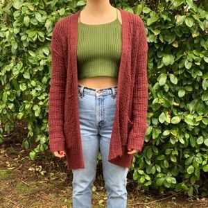 knit cardigan